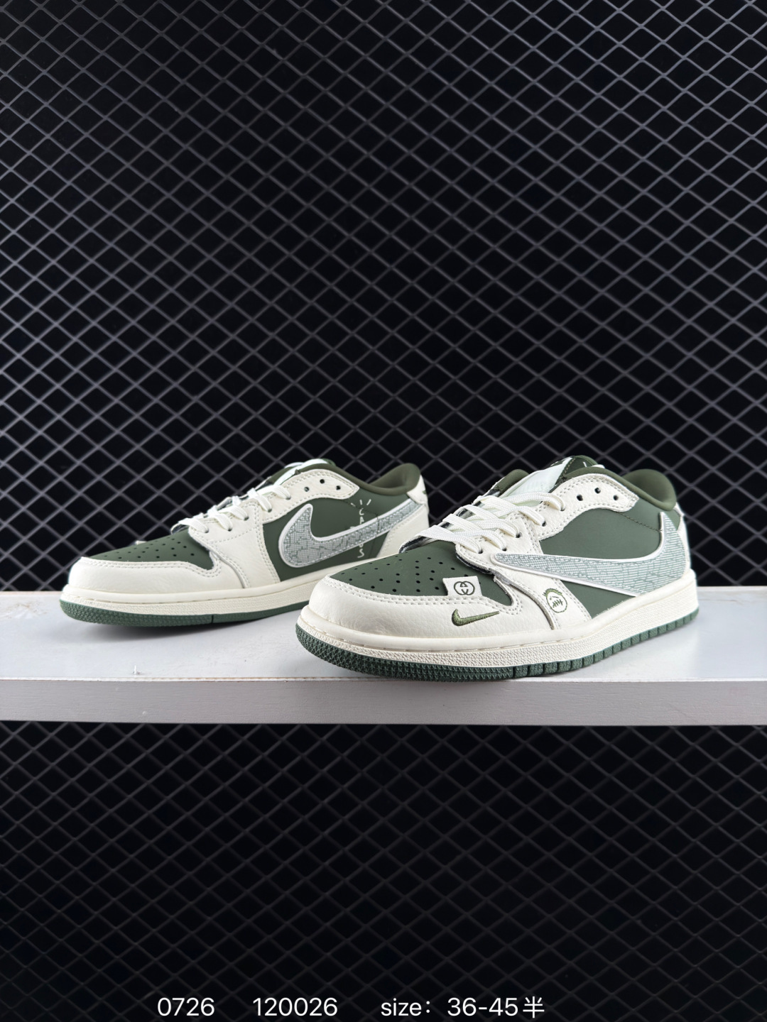 Fragment x Travis Scott x LV Air Jordan 1 Low